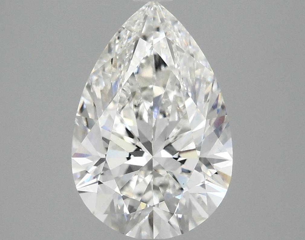 2.95 Carat Pear Shaped Excellent Cut VS1 IGI Certified Lab Grown Diamond