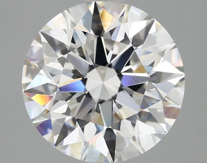 3.09 Carat Round Shaped Excellent Cut VVS2 IGI Certified Lab Grown Diamond