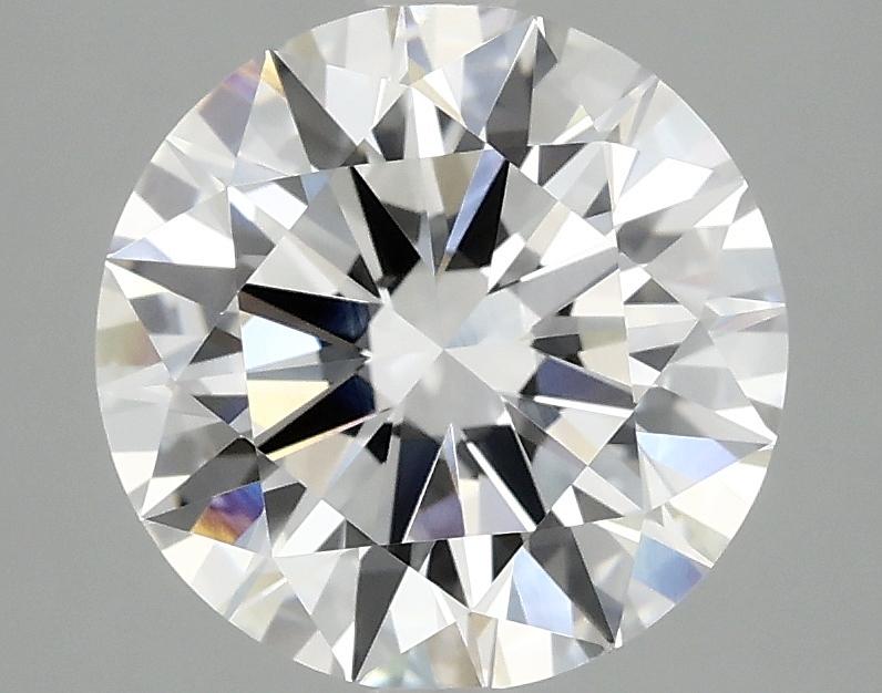 3.04 Carat Round Shaped Ideal Cut VVS2 IGI Certified Lab Grown Diamond