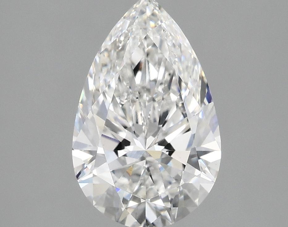 1.96 Carat Pear Shaped Ideal Cut VVS2 IGI Certified Lab Grown Diamond