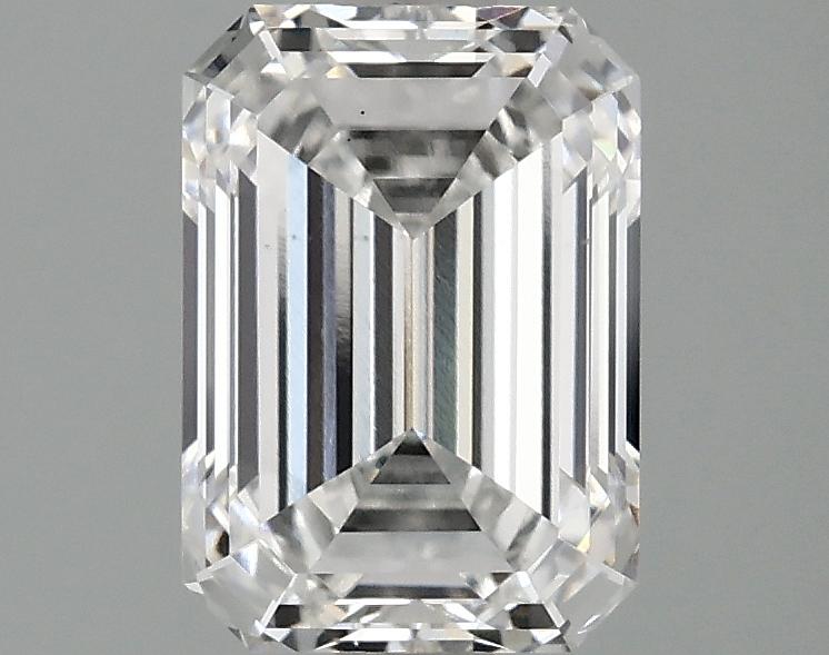 2.1 Carat Emerald Shaped Ideal Cut VS1 IGI Certified Lab Grown Diamond