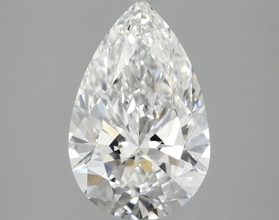 1.92 Carat Pear Shaped Ideal Cut VVS2 IGI Certified Lab Grown Diamond