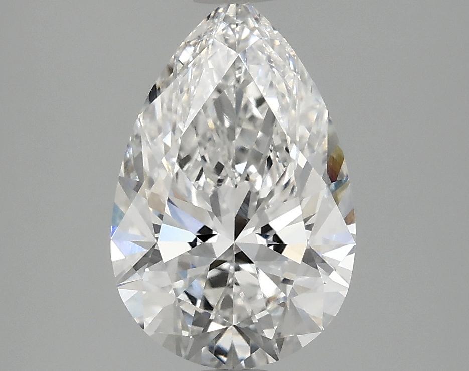 2.09 Carat Pear Shaped Excellent Cut VVS2 IGI Certified Lab Grown Diamond