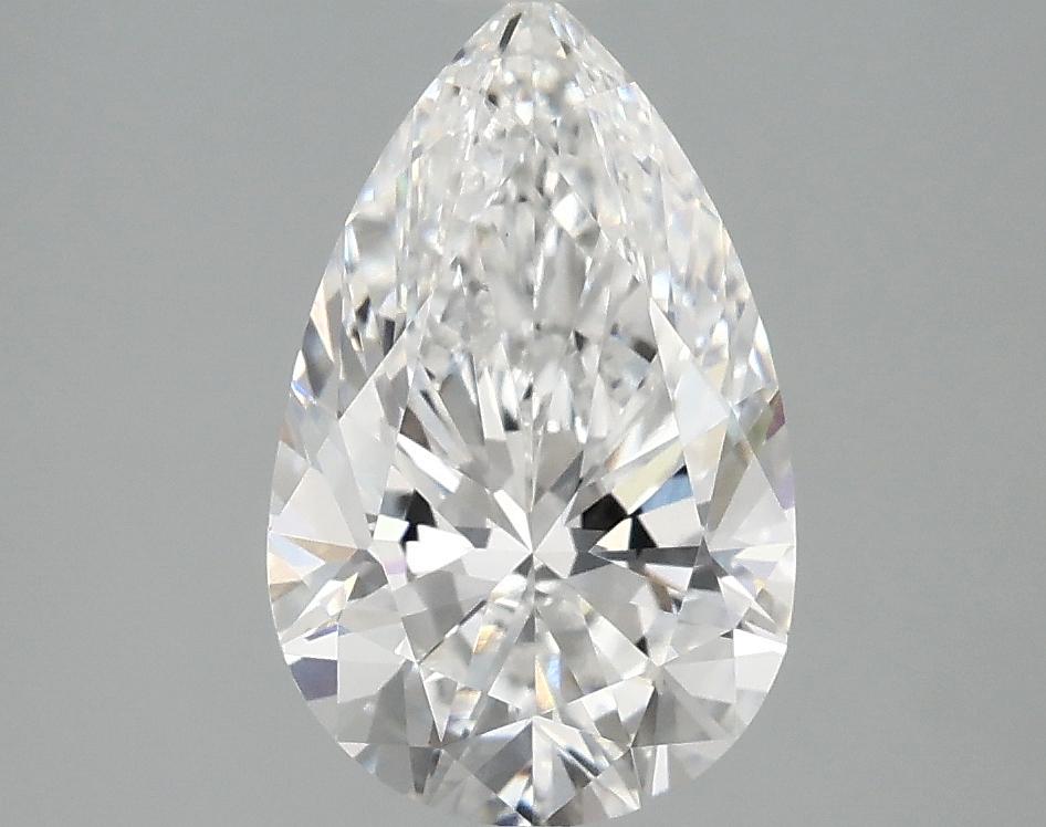 2.09 Carat Pear Shaped Ideal Cut VVS2 IGI Certified Lab Grown Diamond