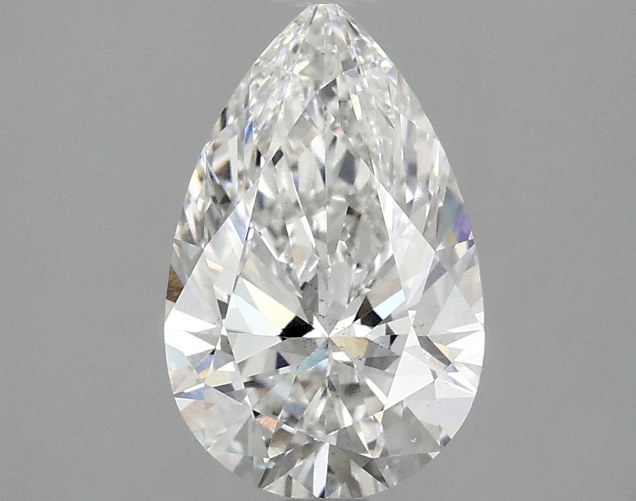 1.9 Carat Pear Shaped Ideal Cut VS2 IGI Certified Lab Grown Diamond