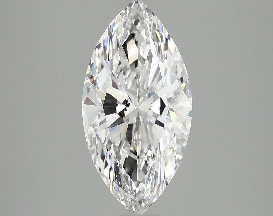 2.0 Carat Marquise Shaped Ideal Cut VVS2 IGI Certified Lab Grown Diamond