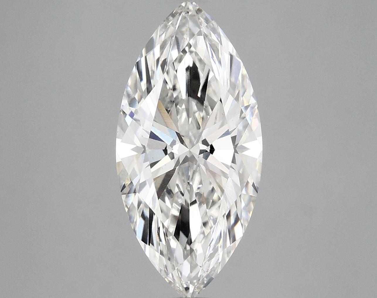 3.07 Carat Marquise Shaped Excellent Cut VS1 IGI Certified Lab Grown Diamond
