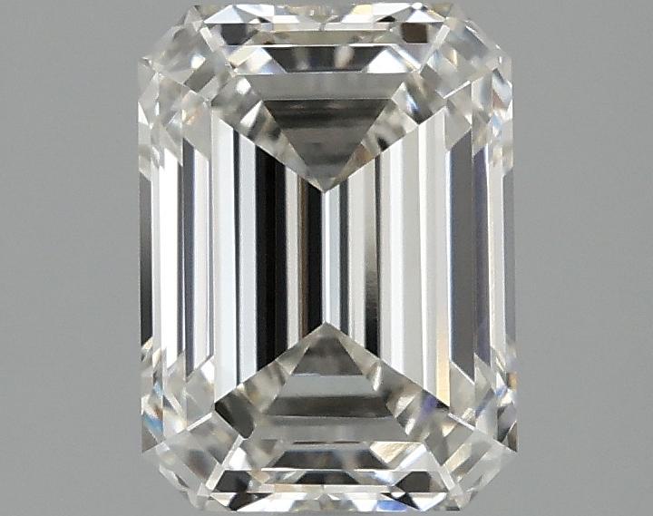 2.1 Carat Emerald Shaped Excellent Cut VVS2 IGI Certified Lab Grown Diamond