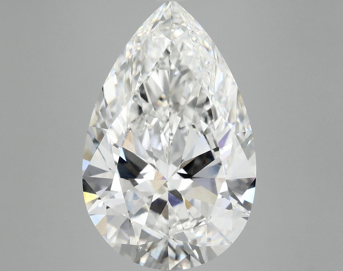 10.05 Carat Pear Shaped Ideal Cut VVS2 IGI Certified Lab Grown Diamond