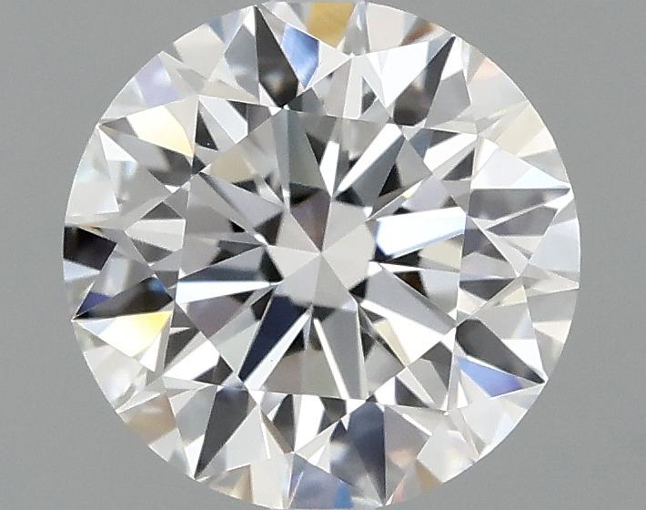 1.08 Carat Round Shaped Ideal Cut VVS2 IGI Certified Lab Grown Diamond