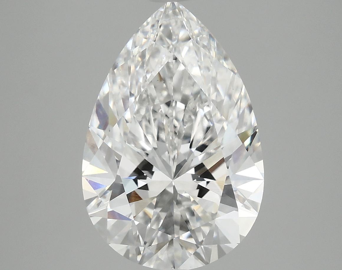 4.08 Carat Pear Shaped Excellent Cut VS1 IGI Certified Lab Grown Diamond