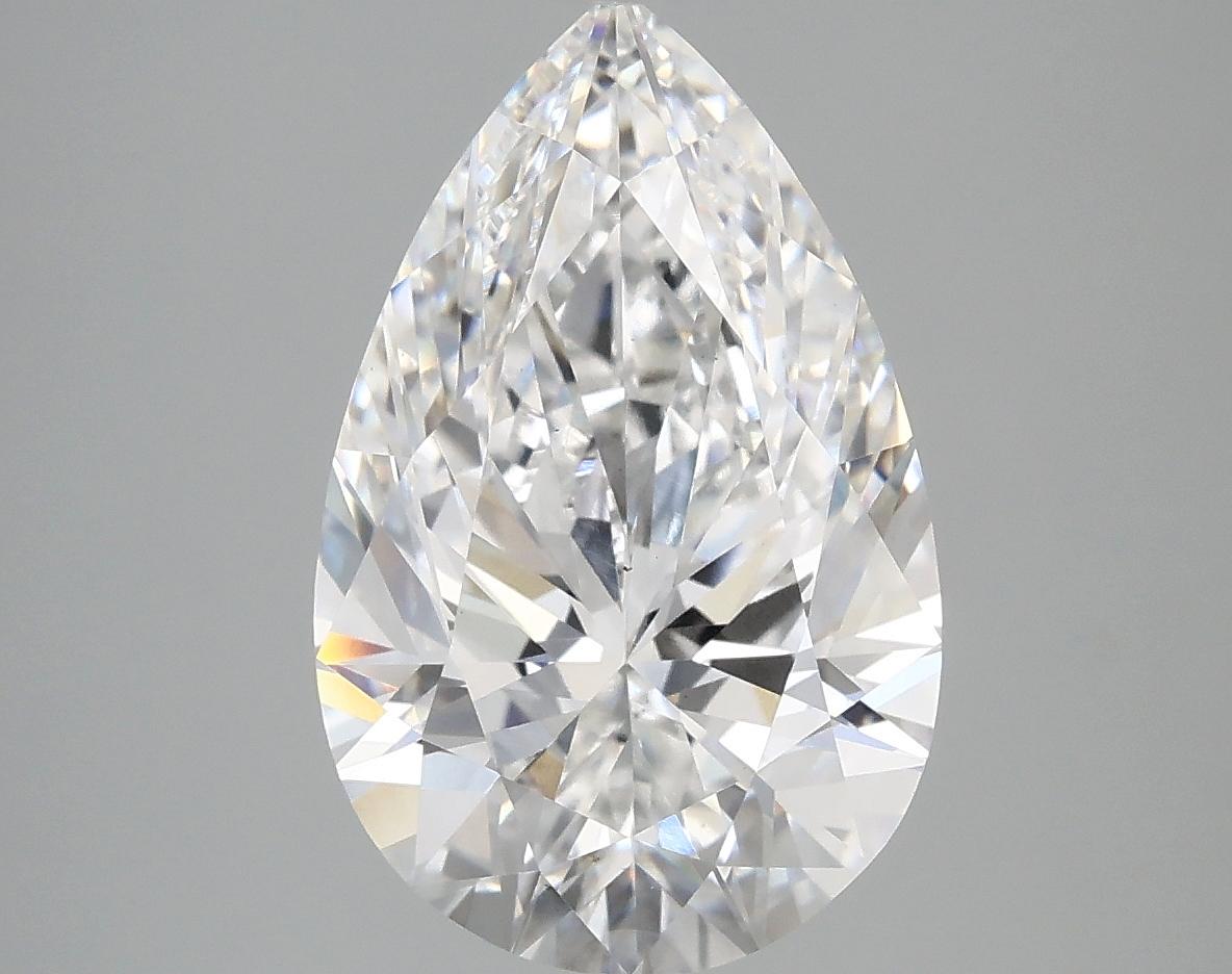 3.95 Carat Pear Shaped Ideal Cut VS1 IGI Certified Lab Grown Diamond