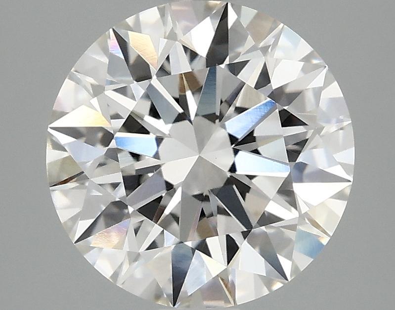 3.08 Carat Round Shaped Ideal Cut VVS2 IGI Certified Lab Grown Diamond