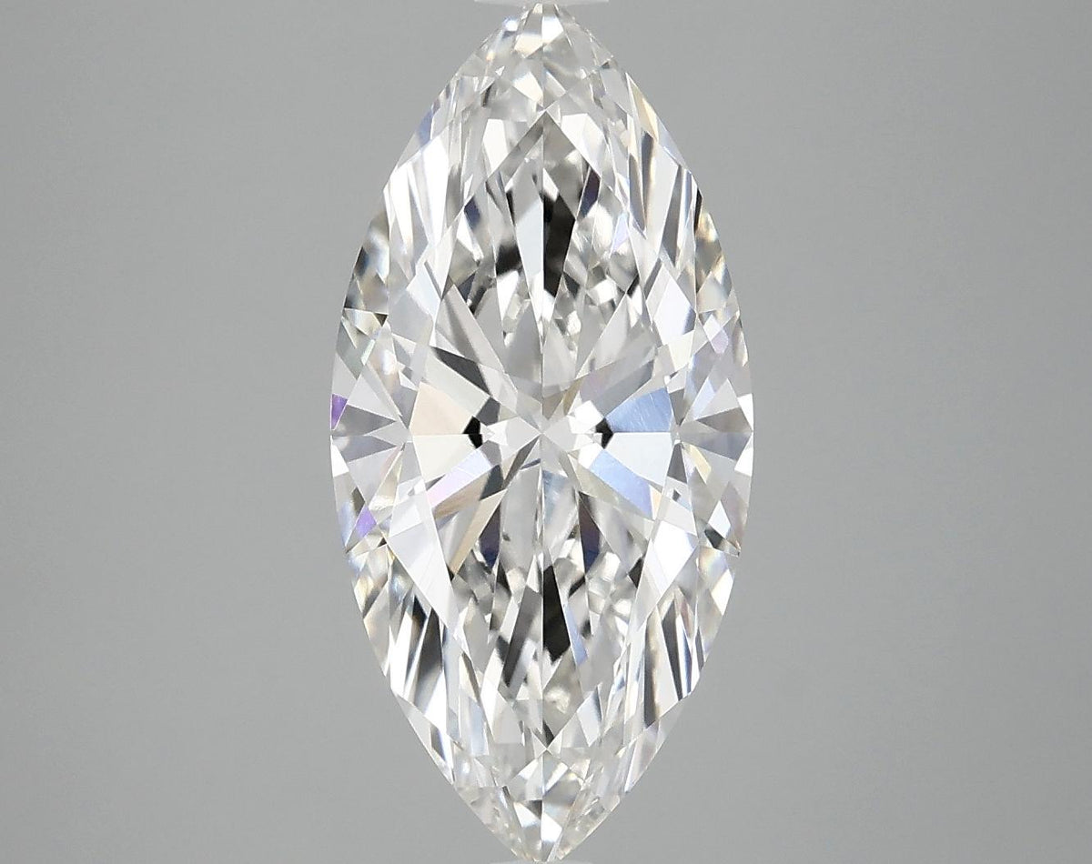 2.99 Carat Marquise Shaped Excellent Cut VVS2 IGI Certified Lab Grown Diamond