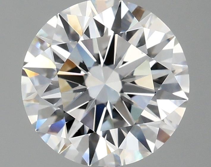 2.07 Carat Round Shaped Ideal Cut VVS2 IGI Certified Lab Grown Diamond