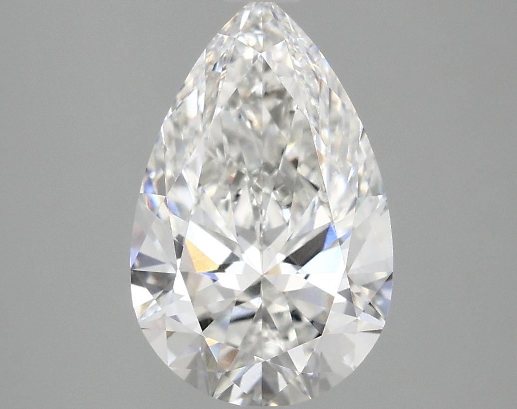 2.5 Carat Pear Shaped Ideal Cut VS1 IGI Certified Lab Grown Diamond