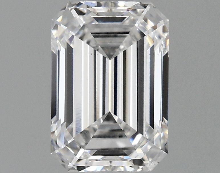 0.99 Carat Emerald Shaped Ideal Cut SI1 IGI Certified Lab Grown Diamond