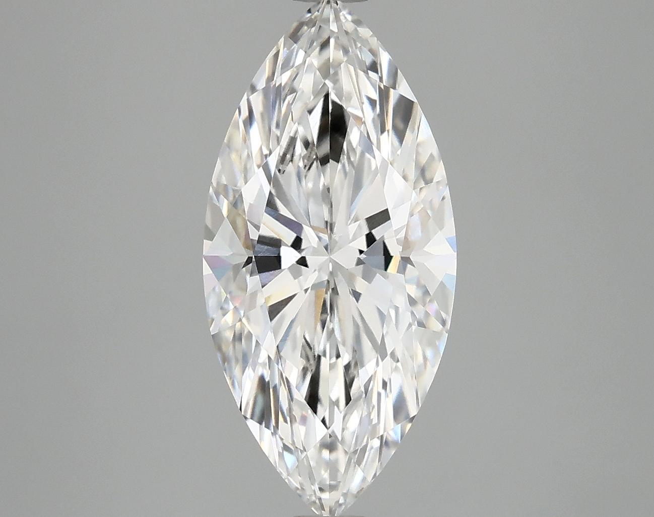 3.06 Carat Marquise Shaped Excellent Cut VS1 IGI Certified Lab Grown Diamond