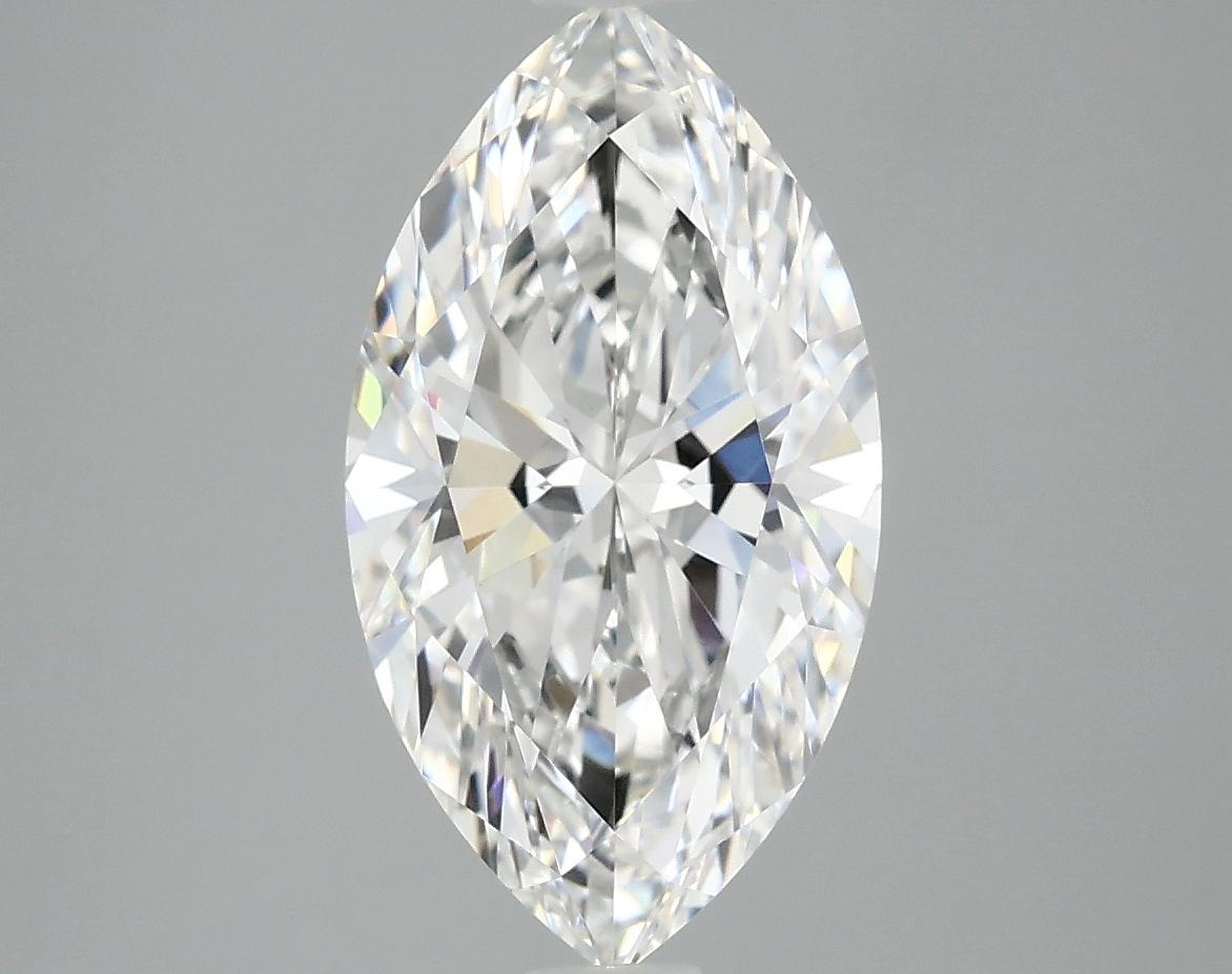 2.99 Carat Marquise Shaped Excellent Cut VVS2 IGI Certified Lab Grown Diamond