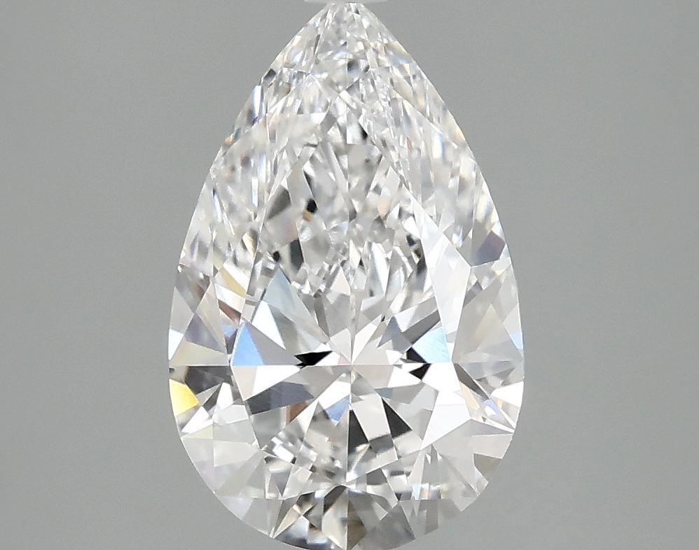 2.02 Carat Pear Shaped Ideal Cut VVS2 IGI Certified Lab Grown Diamond