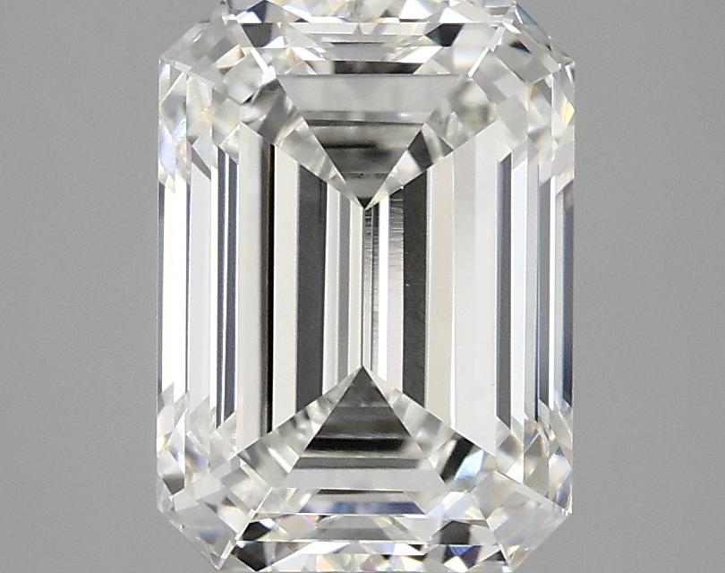 3.02 Carat Emerald Shaped Excellent Cut VVS2 IGI Certified Lab Grown Diamond