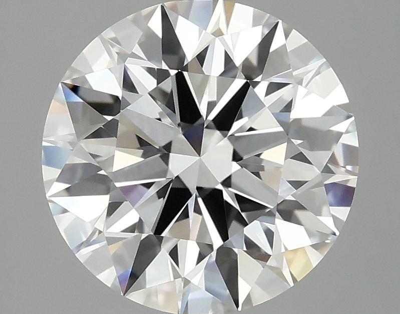 3.07 Carat Round Shaped Ideal Cut VVS2 IGI Certified Lab Grown Diamond