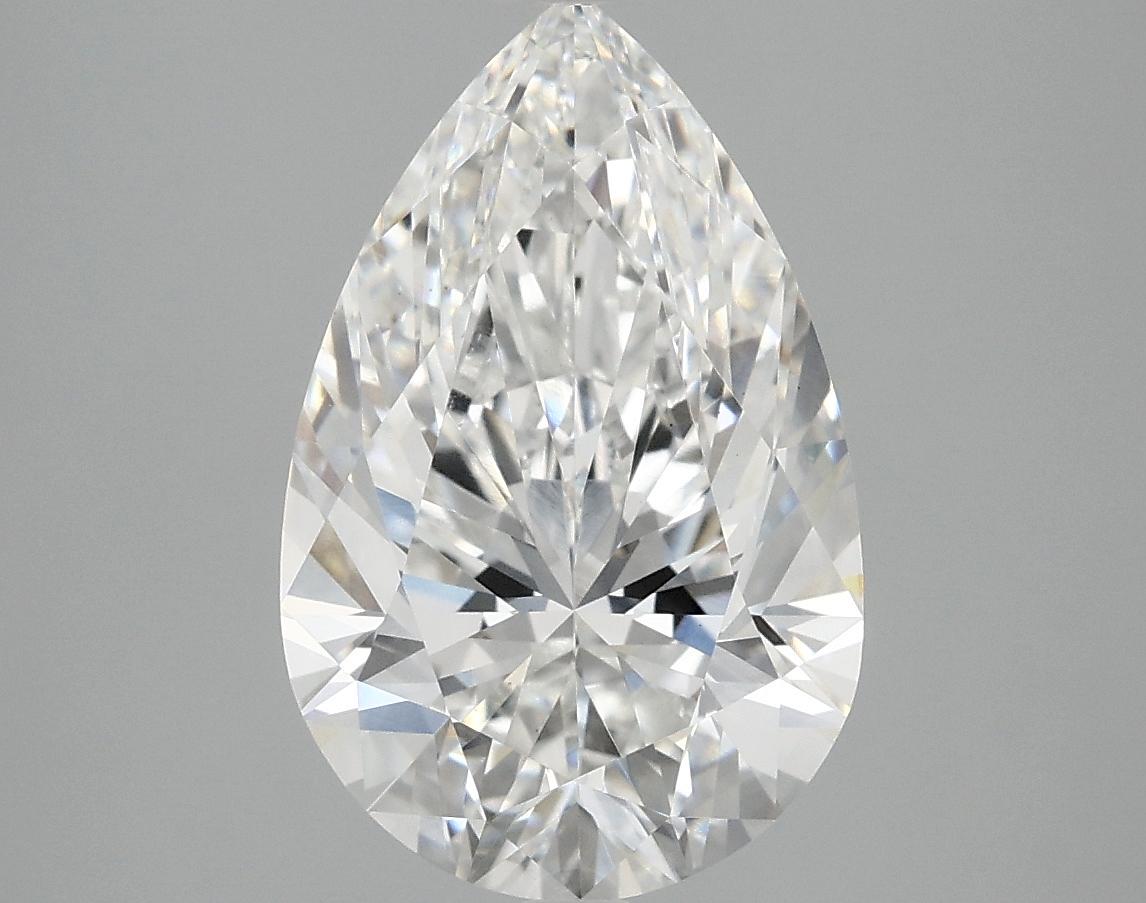 4.03 Carat Pear Shaped Ideal Cut VS1 IGI Certified Lab Grown Diamond