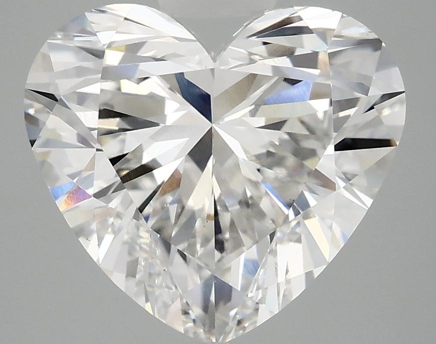4.07 Carat Heart Shaped Ideal Cut VS1 IGI Certified Lab Grown Diamond