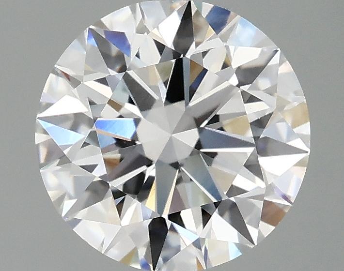 2.11 Carat Round Shaped Ideal Cut VVS2 IGI Certified Lab Grown Diamond