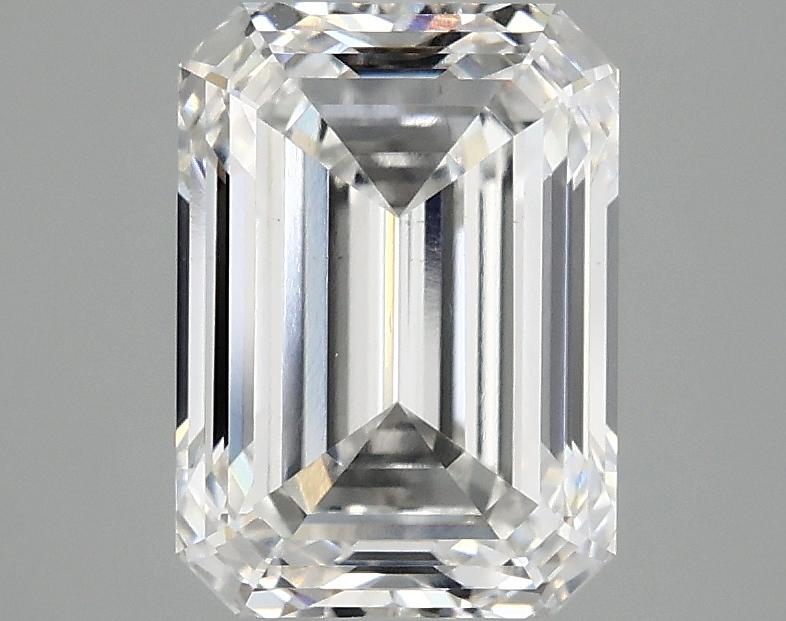 2.47 Carat Emerald Shaped Ideal Cut VS2 IGI Certified Lab Grown Diamond