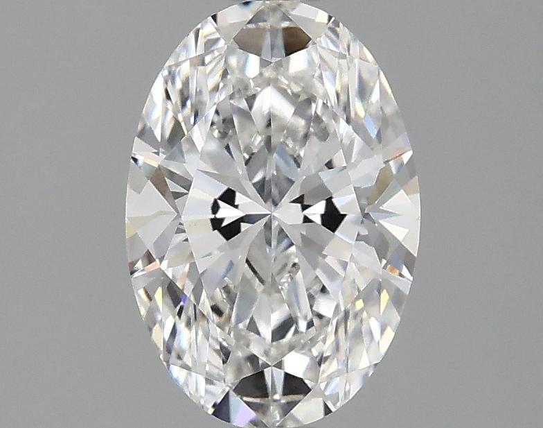 1.45 Carat Oval Shaped Ideal Cut VVS2 IGI Certified Lab Grown Diamond