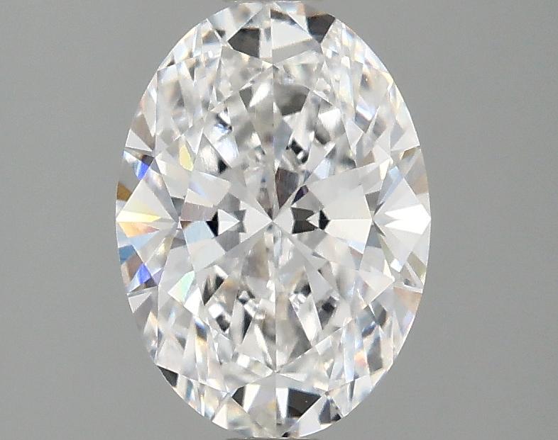 1.55 Carat Oval Shaped Ideal Cut VVS2 IGI Certified Lab Grown Diamond