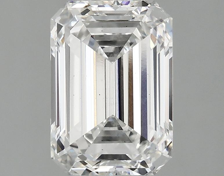 2.1 Carat Emerald Shaped Ideal Cut VS2 IGI Certified Lab Grown Diamond