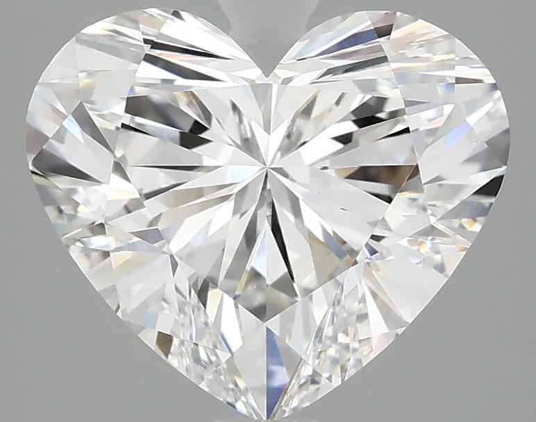 3.07 Carat Heart Shaped Excellent Cut VVS2 IGI Certified Lab Grown Diamond