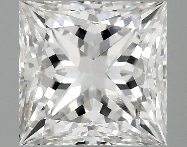 2.05 Carat Princess Shaped Ideal Cut VVS2 IGI Certified Lab Grown Diamond