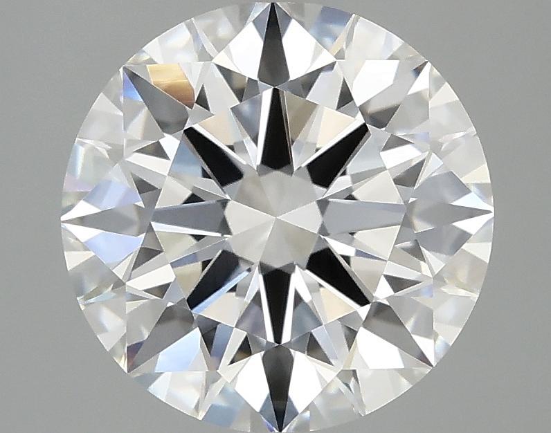 3.08 Carat Round Shaped Ideal Cut VVS2 IGI Certified Lab Grown Diamond