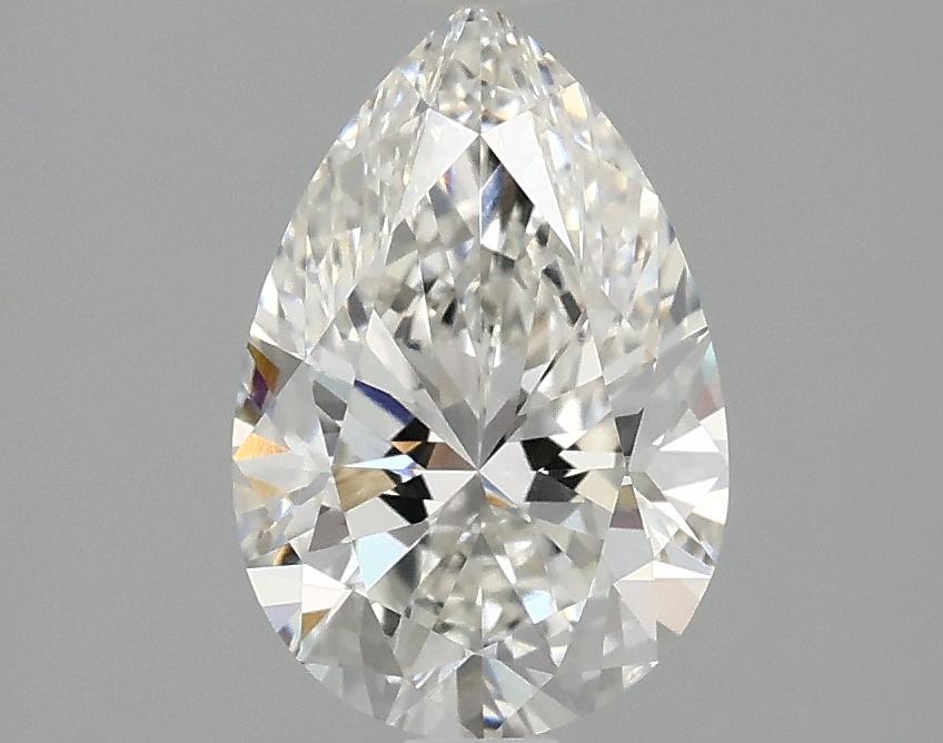 1.55 Carat Pear Shaped Excellent Cut VS2 IGI Certified Lab Grown Diamond
