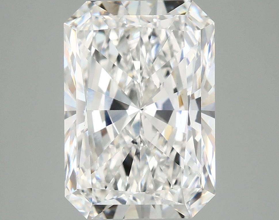 4.13 Carat Radiant Shaped Ideal Cut VVS2 IGI Certified Lab Grown Diamond