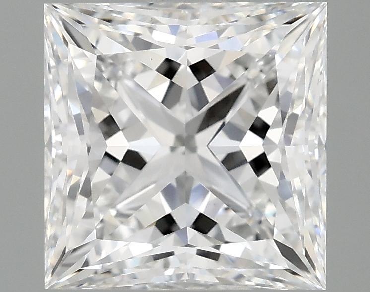 2.09 Carat Princess Shaped Ideal Cut VS1 IGI Certified Lab Grown Diamond