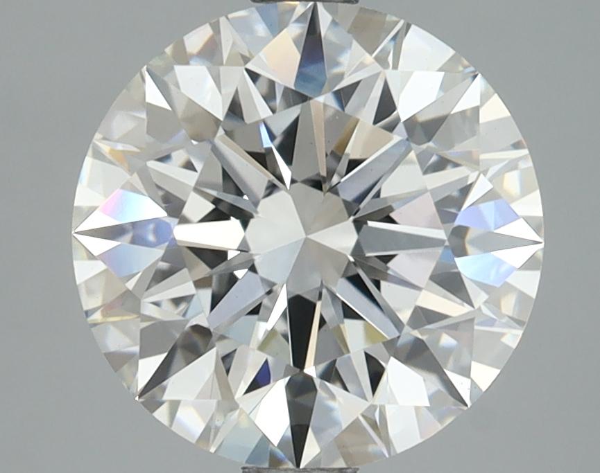 4.02 Carat Round Shaped Excellent Cut VVS2 IGI Certified Lab Grown Diamond