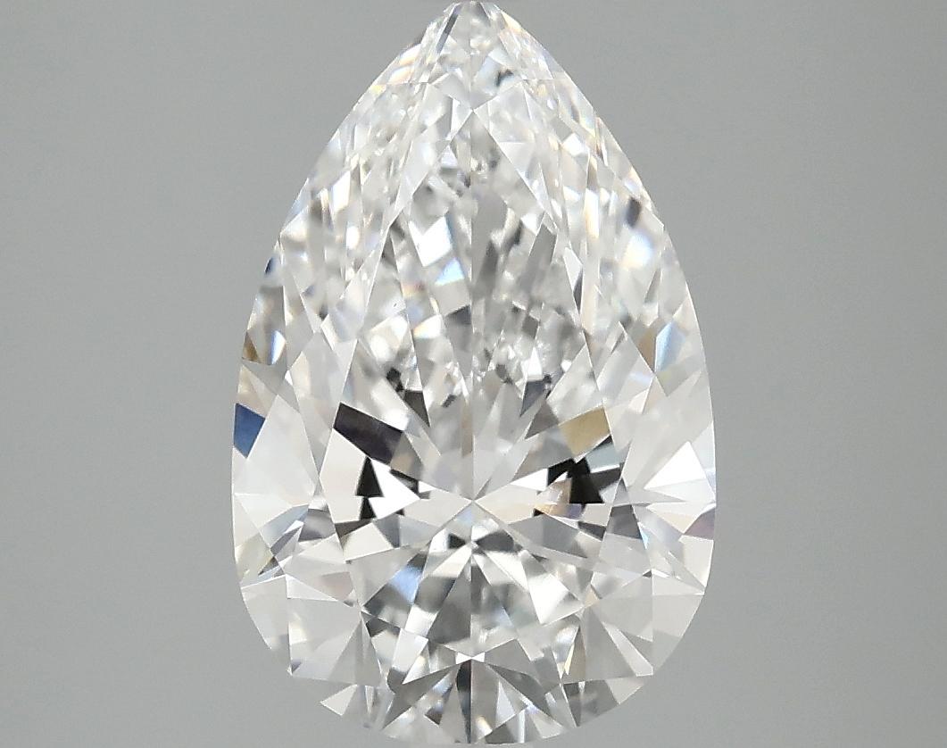 3.08 Carat Pear Shaped Ideal Cut VS1 IGI Certified Lab Grown Diamond