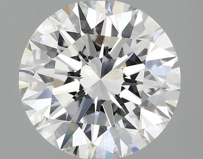 2.1 Carat Round Shaped Excellent Cut VVS2 IGI Certified Lab Grown Diamond