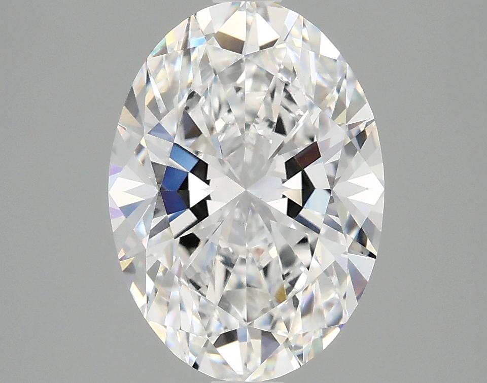 3.05 Carat Oval Shaped Ideal Cut VVS2 IGI Certified Lab Grown Diamond