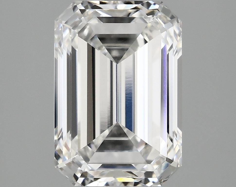 2.54 Carat Emerald Shaped Ideal Cut VVS2 IGI Certified Lab Grown Diamond
