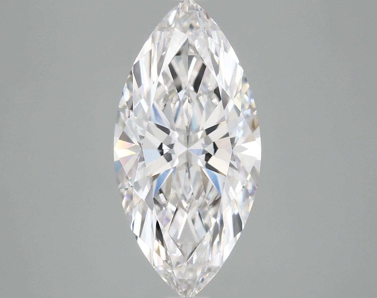 3.18 Carat Marquise Shaped Excellent Cut VS1 IGI Certified Lab Grown Diamond