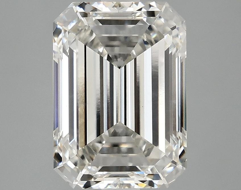3.09 Carat Emerald Shaped Ideal Cut VS1 IGI Certified Lab Grown Diamond