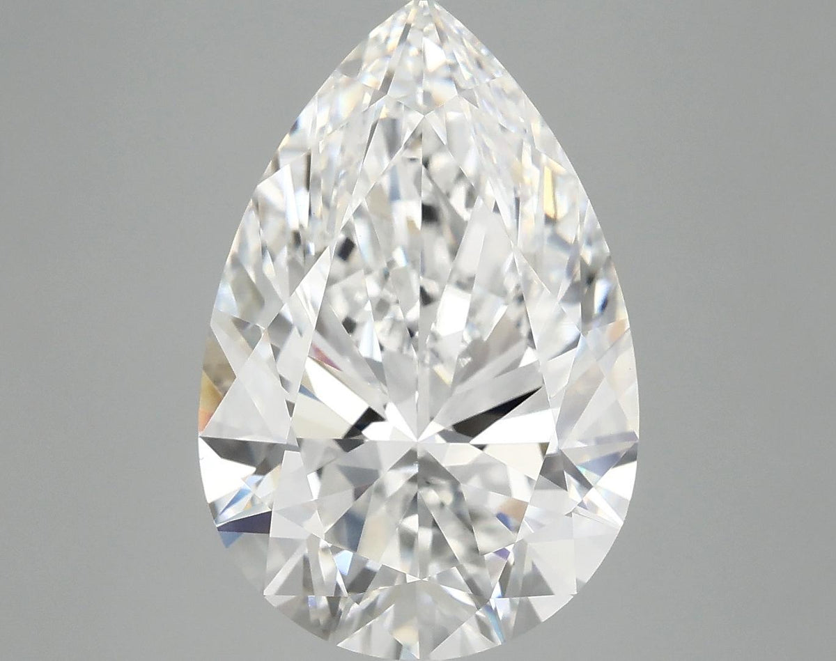 7.02 Carat Pear Shaped Excellent Cut VS1 IGI Certified Lab Grown Diamond