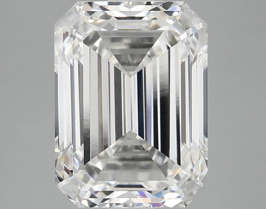 3.05 Carat Emerald Shaped Excellent Cut VS1 IGI Certified Lab Grown Diamond