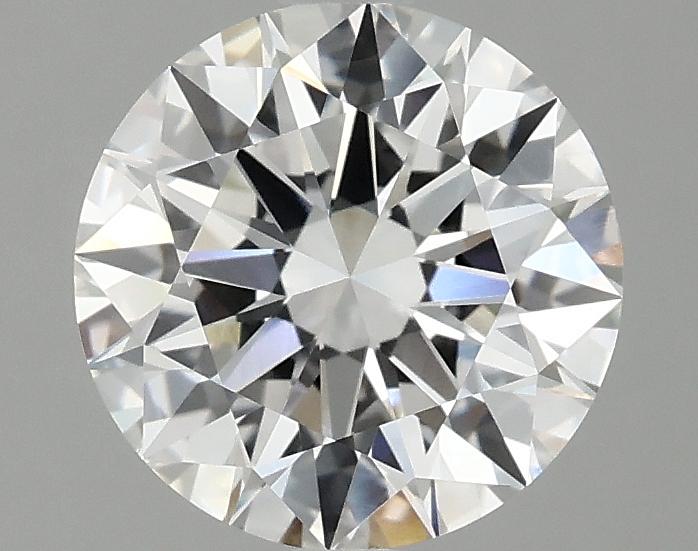 2.07 Carat Round Shaped Ideal Cut VVS2 IGI Certified Lab Grown Diamond