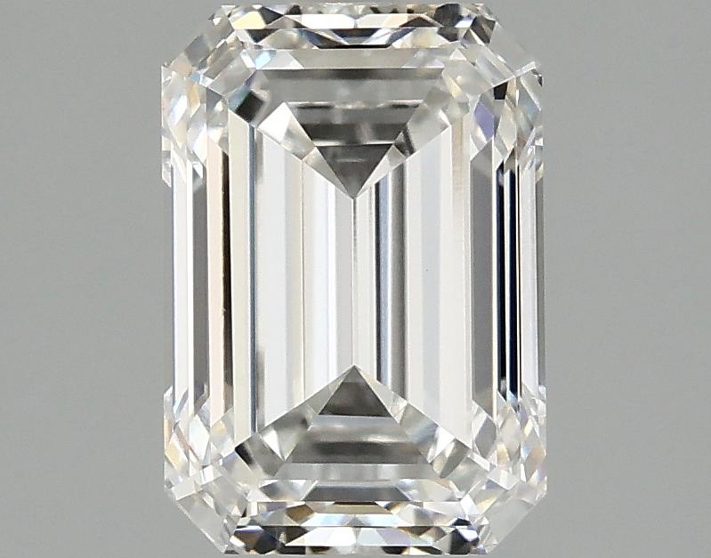 2.05 Carat Emerald Shaped Ideal Cut VVS2 IGI Certified Lab Grown Diamond